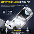 Zora Moto AUXITO H4 LED Motorcycle Headlight 6500K